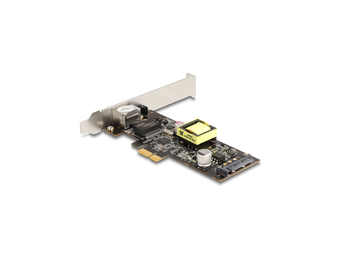 Delock PCI Express x1 Karte auf 1 x 2.5 Gigabit LAN PoE+ i225 - Netzwerkkarte - PCI-Express
