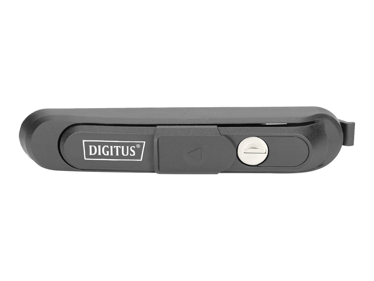 DIGITUS Schwenkgriff mit Schloss für Netzwerk- und Serverschränke