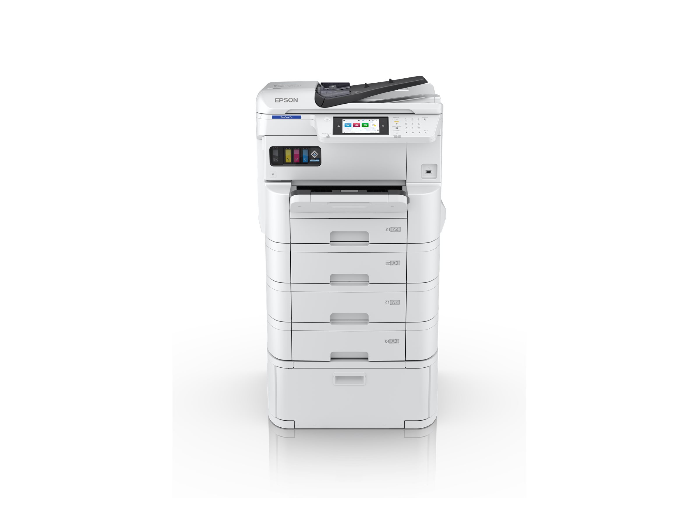 Epson WorkForce Pro EM-C7100DWF BAM - Multifunktionsdrucker - Farbe - Tintenstrahl - A3 (297 x 420 mm)