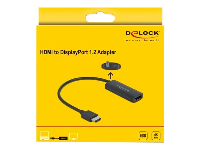 Delock Video-  Audio-Adapter - HDMI, Mikro-USB Typ B (nur Strom)