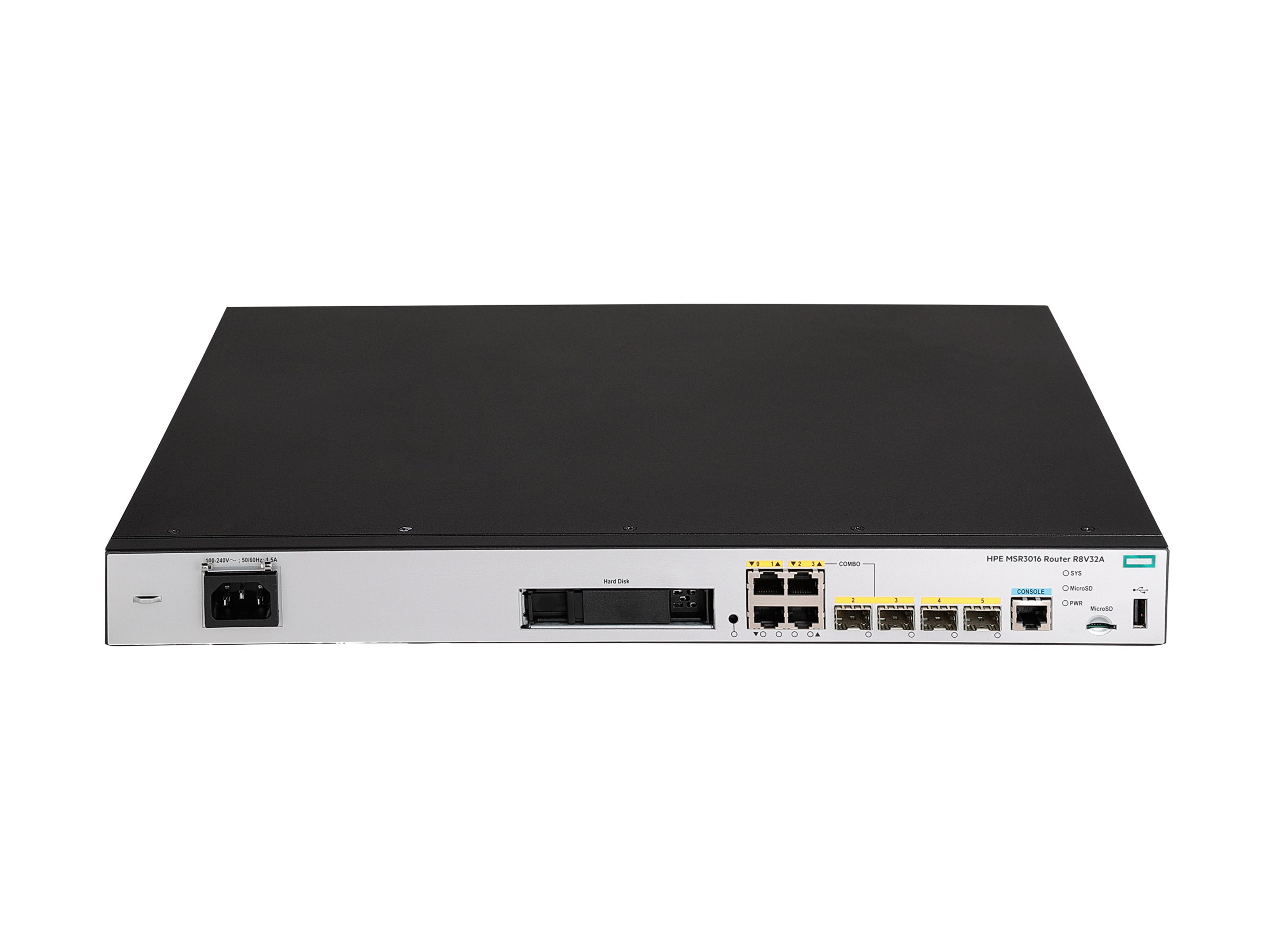 HPE FlexNetwork MSR3016 - Router 1GbE - WAN-Ports