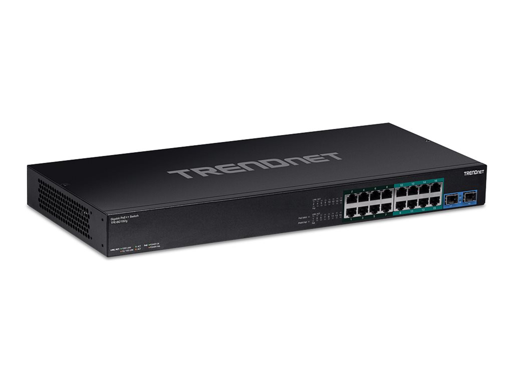 TRENDnet TPE BG182G - Switch - unmanaged - 8 x 101001000 (UPOE  4PPoE)