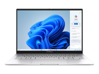ASUS ZenBook 14 UX3405CA-QD1302W - Intel Core Ultra 7 255H  2 GHz - Win 11 Home - Arc Graphics 140T - 16 GB RAM - 1 TB SSD NVMe - 35.6 cm (14")