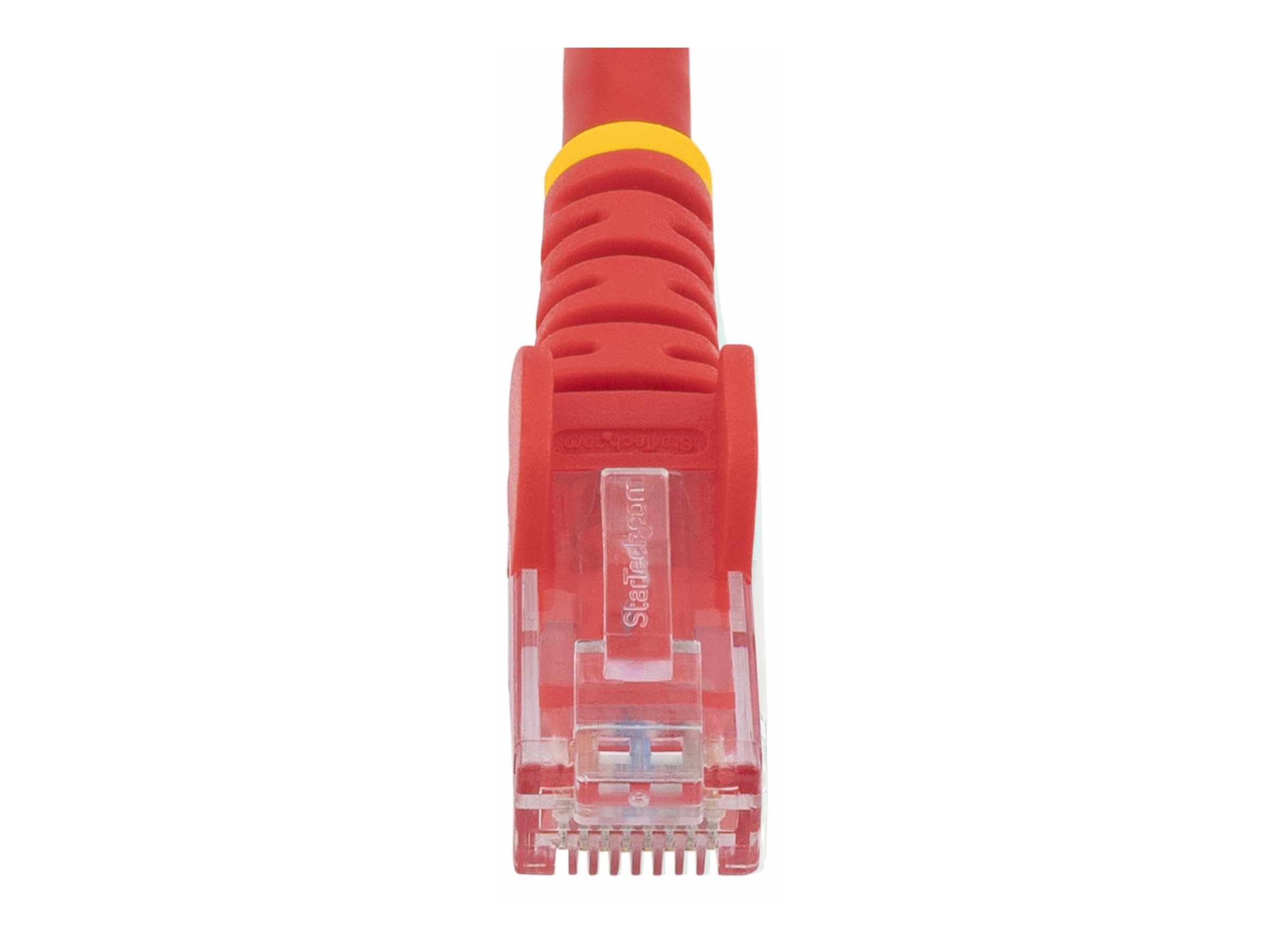 StarTech.com 1m CAT6 Ethernet Cable, 10 Gigabit Snagless RJ45 650MHz 100W PoE Patch Cord, CAT 6 10GbE UTP Network Cable wStrain Relief, Red, Wiring is UL CertifiedTIA - Category 6 - 24AWG (N6PATC1MRD)