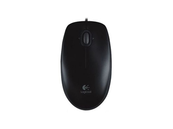 Logitech M100 - Optisch - USB Typ-A - 1000 DPI - Grau