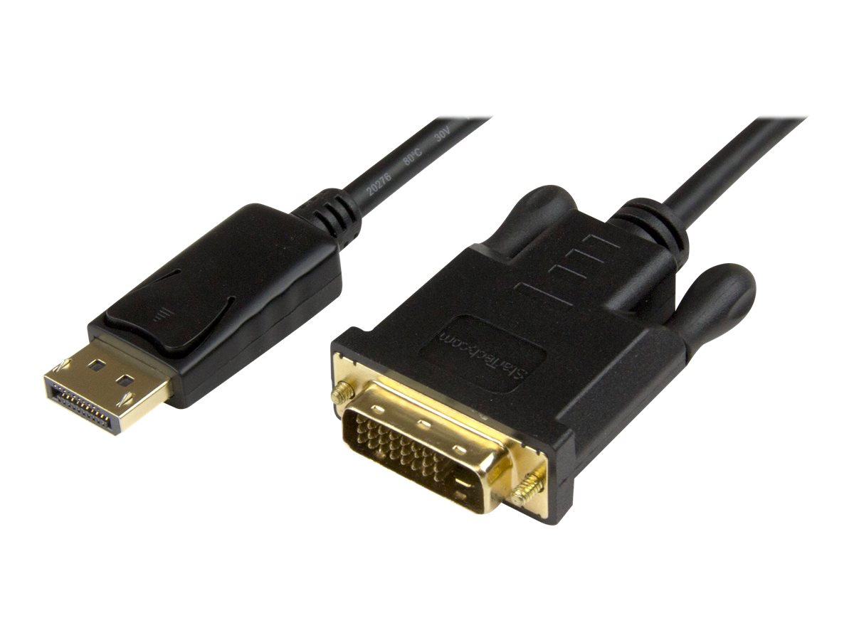 StarTech.com 91 cm DisplayPort auf DVI Kabel - SteckerStecker - DP zu DVI Adapter Koverter - 1920x1200  1080p - Schwarz - Videokabel - DisplayPort (M)
