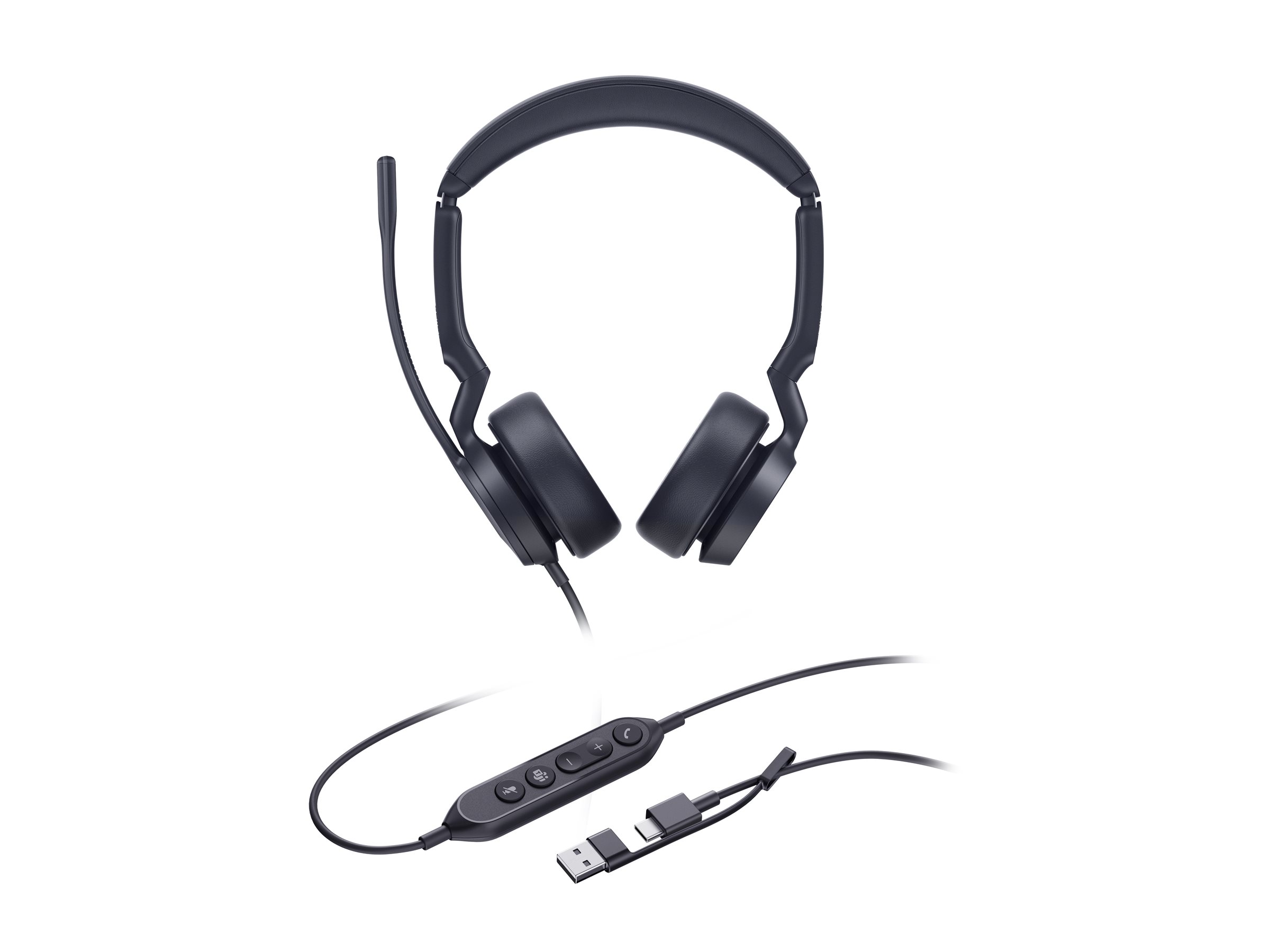 Yealink UH44 Dual - Headset - On-Ear - kabelgebunden