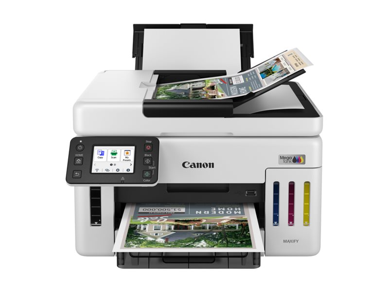 Canon MAXIFY GX6150 MegaTank - Multifunktionsdrucker - Farbe - Tintenstrahl - CISS - Legal (216 x 356 mm)