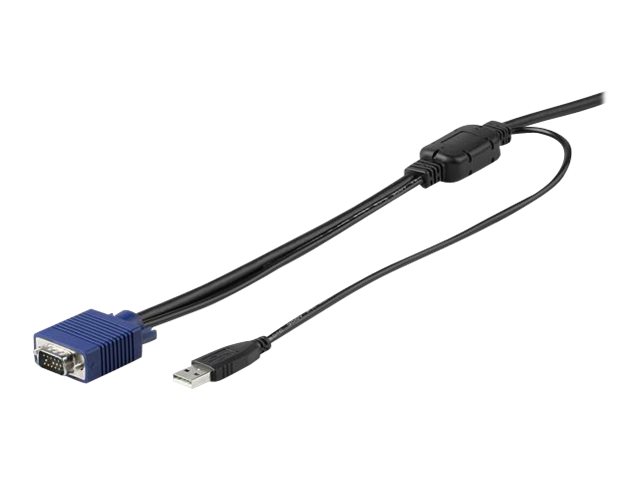 StarTech.com 10 ft. (3 m) USB KVM Cable for StarTech.com Rackmount Consoles - VGA and USB KVM Console Cable (RKCONSUV10)