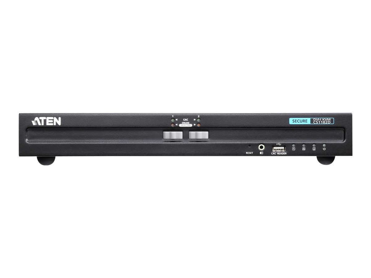 ATEN CS1182D - KVM-Audio-Switch - 2 x KVMAudio