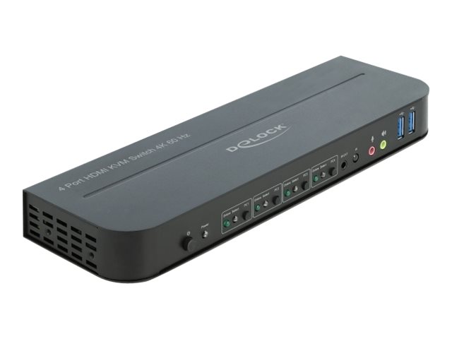Delock KVM-Audio-Switch - 4 x KVMAudio