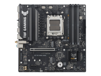 ASUS TUF GAMING A620AM-PLUS WIFI - Motherboard - micro ATX - Socket AM5 - AMD A620A Chipsatz - USB 3.2 Gen 1, USB-C 3.2 Gen 1, USB 3.2 Gen 2 - 2.5 Gigabit LAN, Wi-Fi 6, Bluetooth - Onboard-Grafik (CPU erforderlich)