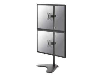 Neomounts FPMA-D550DDV - Aufstellung - für 2 LCD-Displays - Schwarz - Bildschirmgröße 25.4-81.3 cm (10"-32")