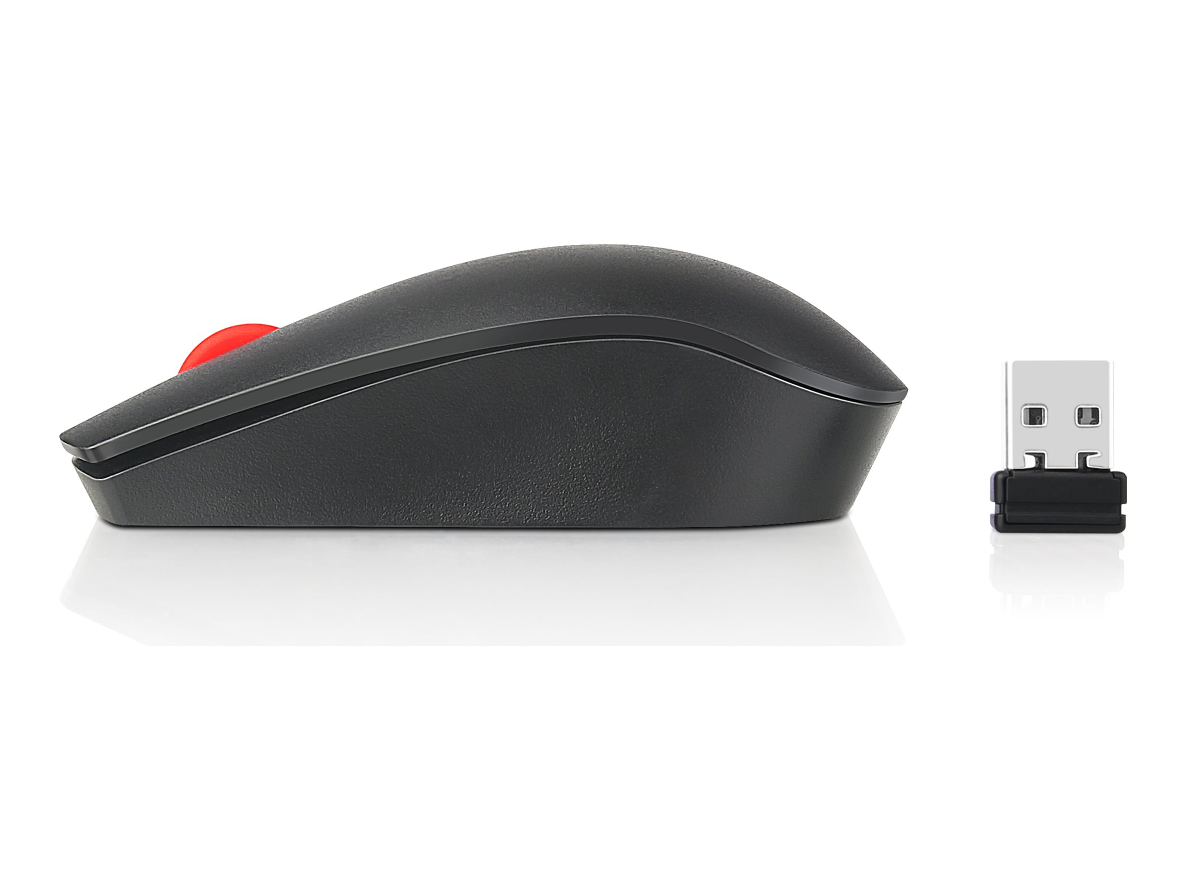 Lenovo ThinkPad Essential Wireless Mouse - Maus - optisch - 3 Tasten - kabellos - 2.4 GHz - kabelloser Empfänger (USB)