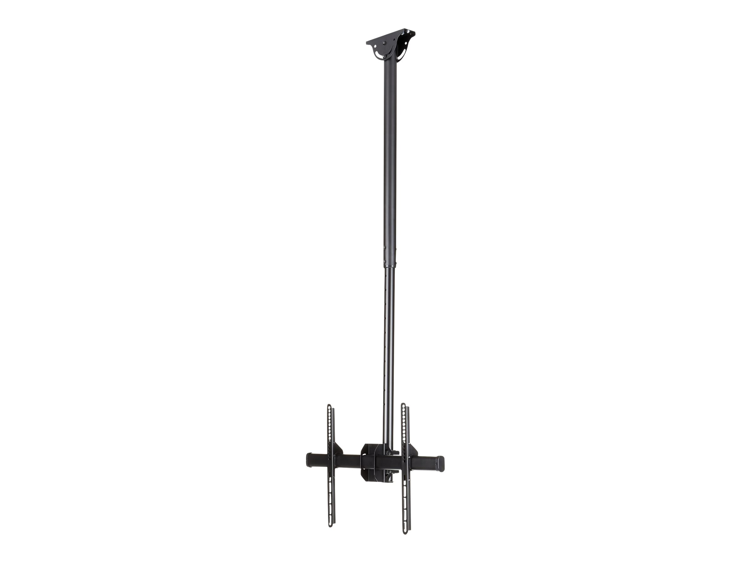 StarTech.com Startech Flachbildschirm Deckenhalterung - für 32 bis 75 LCD, LED oder Plasma TV - schwenkbar für gewölbte Decken - Halterung - für Flachbildschirm - Stahl - Schwarz - Bildschirmgröße 81.3-190.5 cm (32"-75")