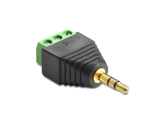 Delock 65419 - 3.5mm - 3p - Schwarz - Grün - Silber