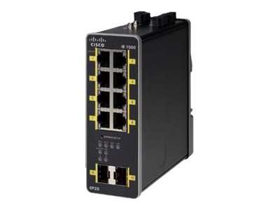 Cisco Industrial Ethernet 1000 Series - Switch - managed - 8 x 101001000 (PoE+)