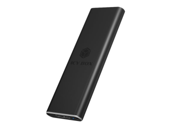 ICY BOX IB-183M2 - Speichergehäuse mit Datenanzeige, Netzanzeige