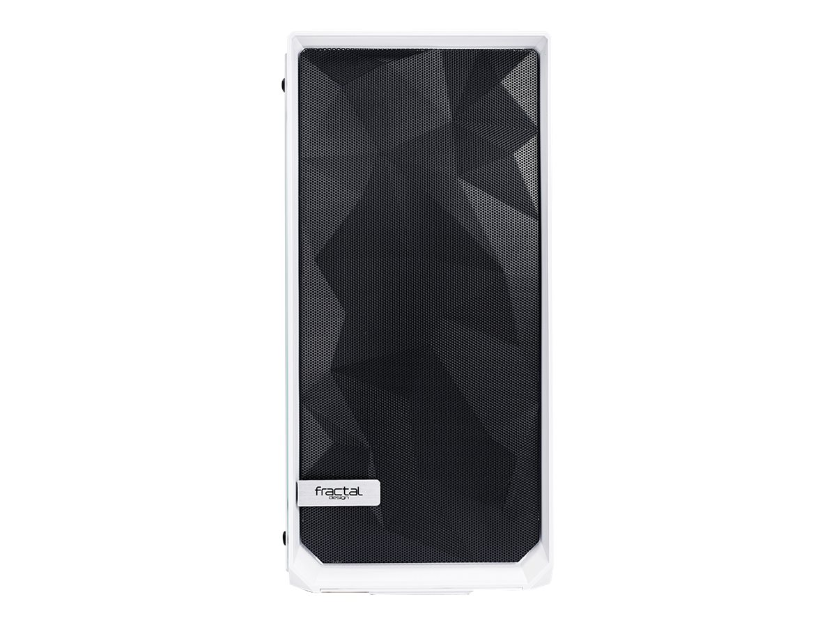 Fractal Design Meshify C White - TG - Tower - ATX - Seitenteil mit Fenster (gehärtetes Glas)