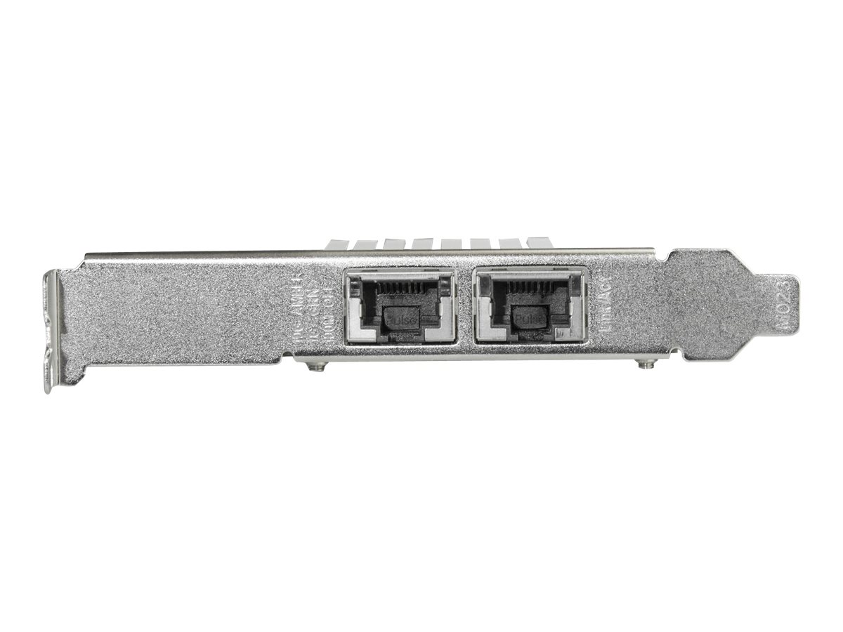 StarTech.com Startech Dual Port 10G PCIe Netzwerk Karte - Intel-X550AT 10GBASE-T & NBASE-T PCI Express Netzwerk karte 1052.51GbE Multi Gigabit Ethernet, 5 Geschwindigkeiten NIC LAN Karte (ST10GPEXNDPI)