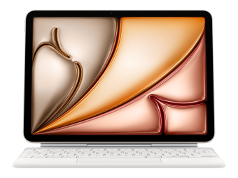 Apple Magic Keyboard - Tastatur und Foliohülle - mit Trackpad - Apple Smart connector - QWERTY - Russisch - für 10.9-inch iPad Air (4. Generation, 5. Generation)