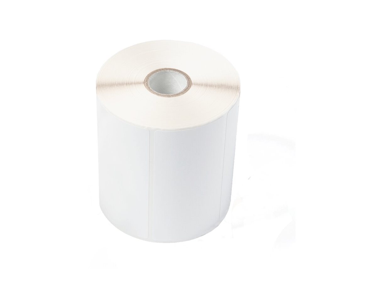 Brother Premium - Halbglänzend - Oberseite beschichtet - weiß - 102 x 150 mm 500 Etikett(en) (1 Rolle(n)