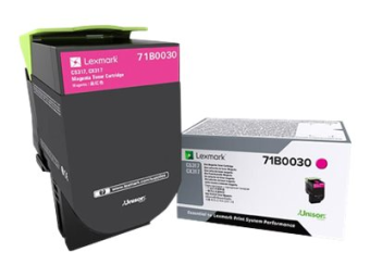 Lexmark X317 - Magenta - Original - Tonerpatrone LCCP LRP