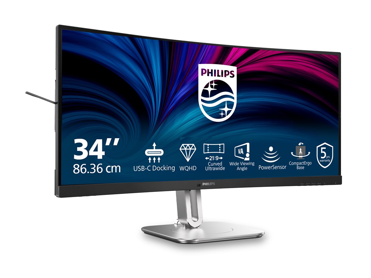 Philips 34B2U5600C - 5000 Series - LED-Monitor - gebogen - USB - 86.36 cm (34")