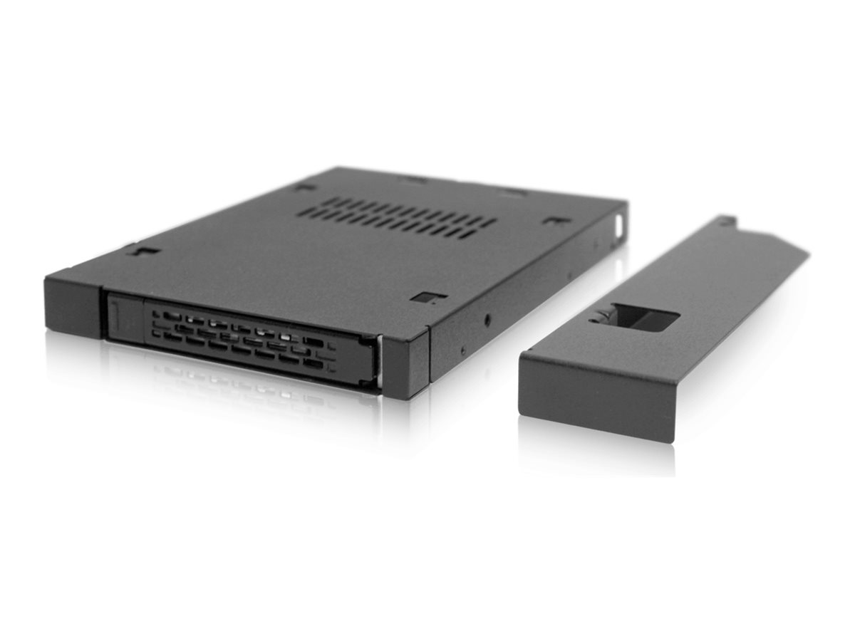 Icy Dock ToughArmor MB411SPO-B - Laufwerksschachtadapter - 5,25" Slim Line auf 2,5" (13,3 cm Slim Line auf 6,4 cm)