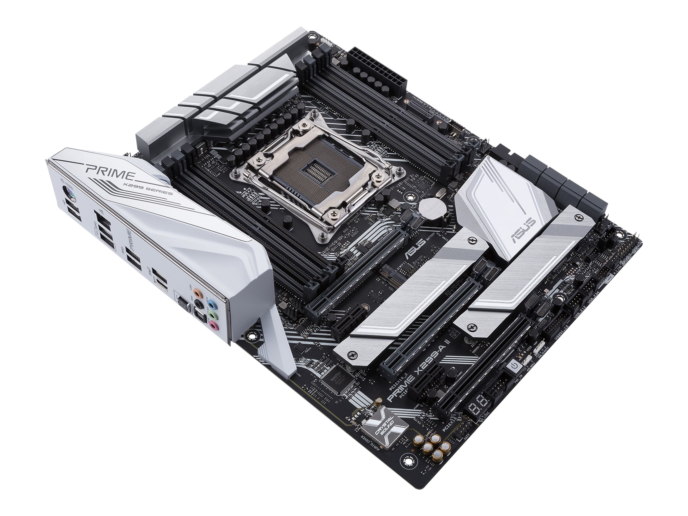 ASUS PRIME X299-A II - Motherboard - ATX - LGA2066 Socket - X299 Chipsatz - USB-C Gen2, USB 3.2 Gen 1, USB 3.2 Gen 2 - Gigabit LAN - HD Audio (8-Kanal)