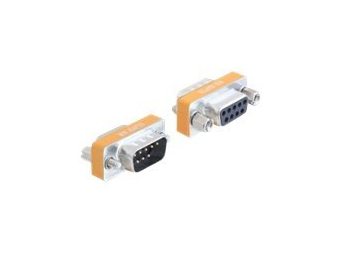 Delock Nullmodemadapter - DB-9 (M) zu DB-9 (W)