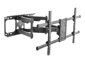 Equip Klammer - neig- und schwenkbar - für Flachbildschirm - Stahl - Schwarz - Bildschirmgröße 94-229 cm (37-90)