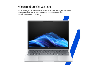 HP EliteBook 8 G1i Notebook AI - 174-Grad-Scharnierdesign - Intel Core Ultra 5 225U  1.5 GHz - Win 11 Pro - Intel Graphics - 16 GB RAM - 512 GB SSD NVMe - 35.6 cm (14")