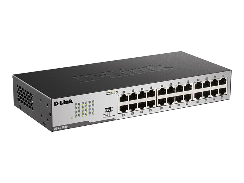D-Link DGS 1024D - Switch - 24 x 101001000