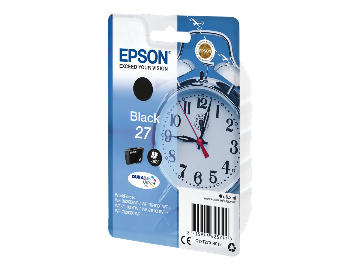 Epson 27 - 6.2 ml - Schwarz - original - Tintenpatrone