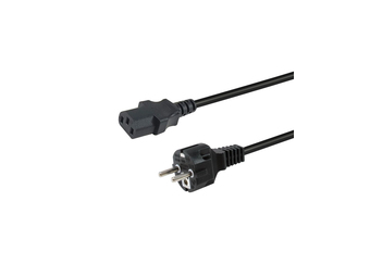 Equip Stromkabel CEE 77 ->C13 StBu schwarz PVC - StromNetzteil - 18 m