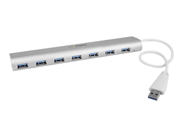 StarTech.com 7 Port kompakter USB 3.0 Hub mit