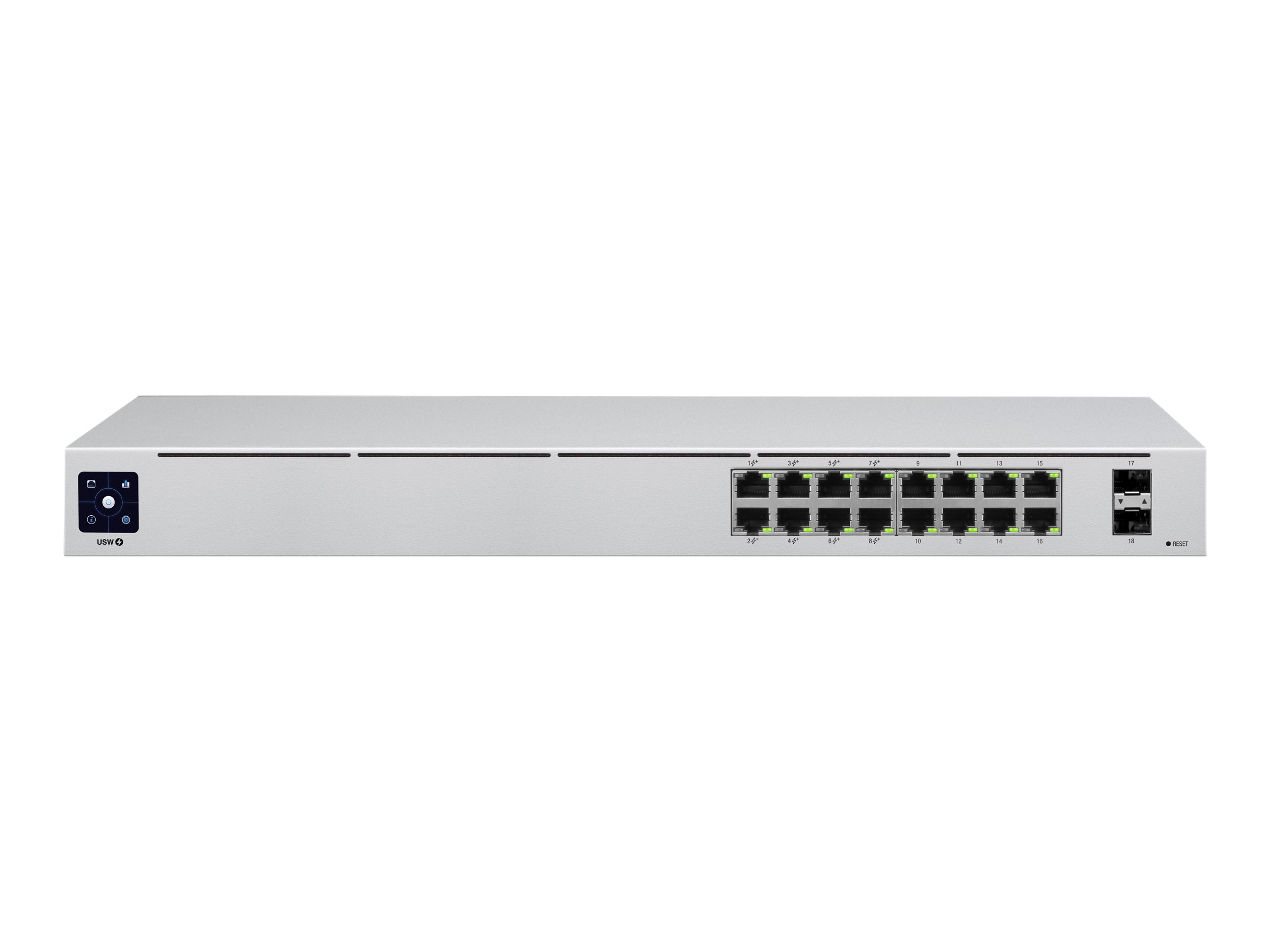 Ubiquiti UniFi Switch USW-16-POE - Switch - managed - 16 x 101001000 (8 PoE+)