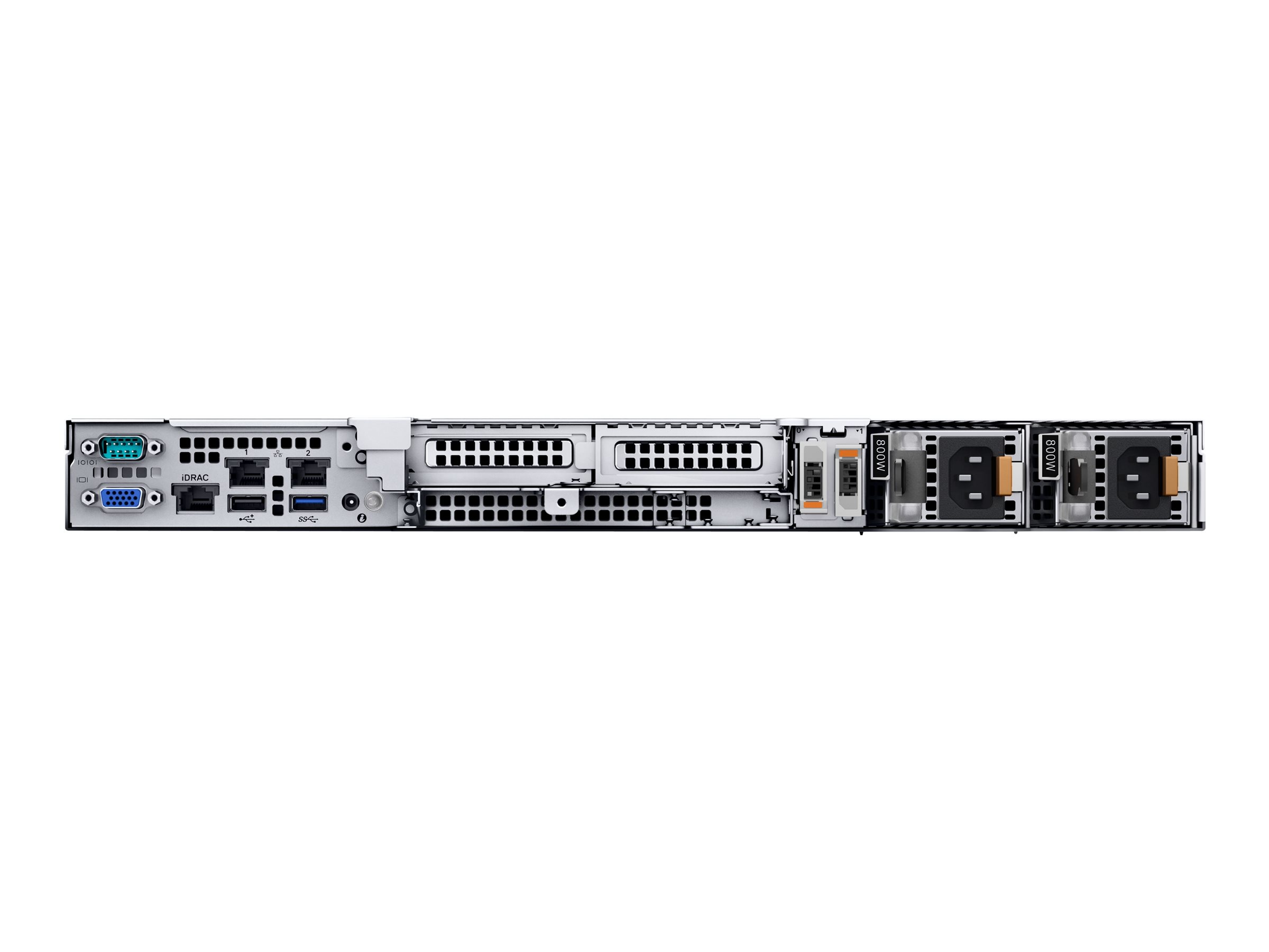 Dell PowerEdge R350 - Server - Rack-Montage - 1U - 1-Weg - 1 x Xeon E-2314  2.8 GHz - RAM 16 GB - SAS - Hot-Swap 6.4 cm (2.5")