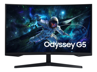 Samsung Odyssey G5 S32CG554EU - G55C Series - LED-Monitor - Gaming - gebogen - 80 cm (32")