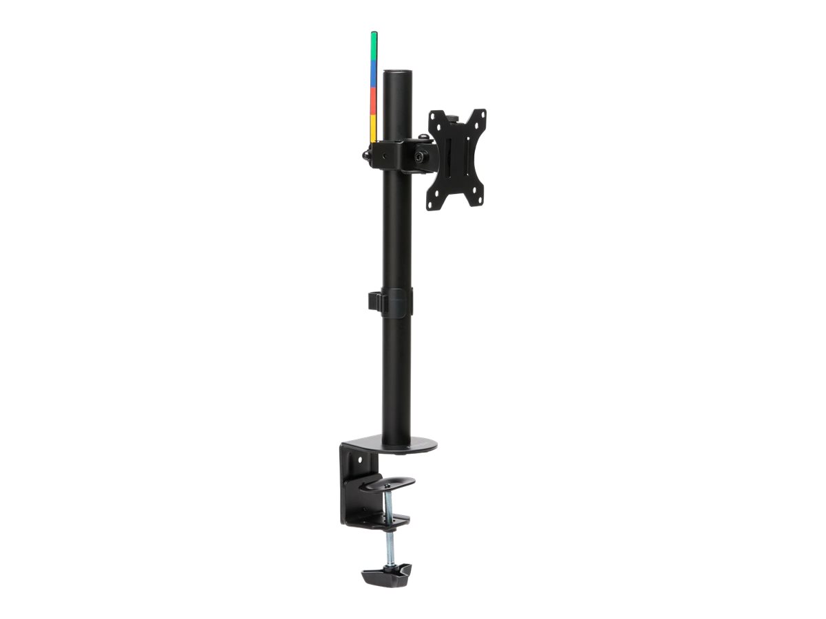 Kensington SmartFit Ergo Single Monitor Arm - Befestigungskit - einstellbarer Arm - für Monitor - Schwarz - Bildschirmgröße bis zu 86,4 cm (bis zu 34 Zoll)