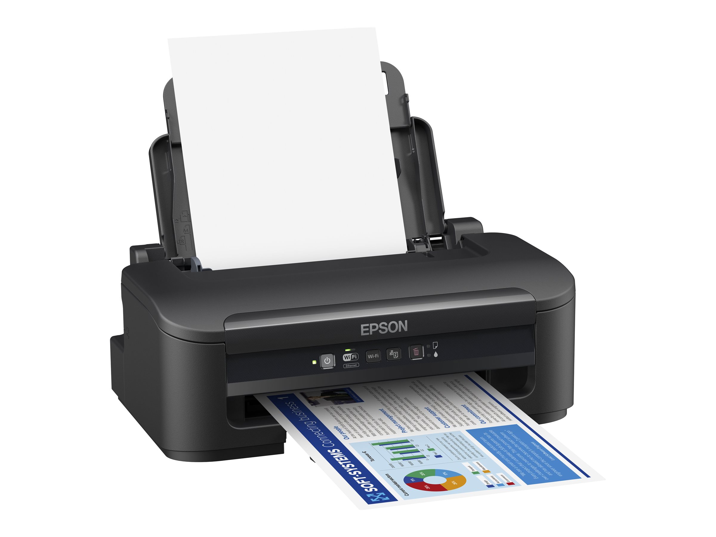Epson WorkForce WF-2110W - Drucker - Farbe - Tintenstrahl - A4Legal - 5760 x 1440 dpi - bis zu 9 SeitenMin. (einfarbig)
