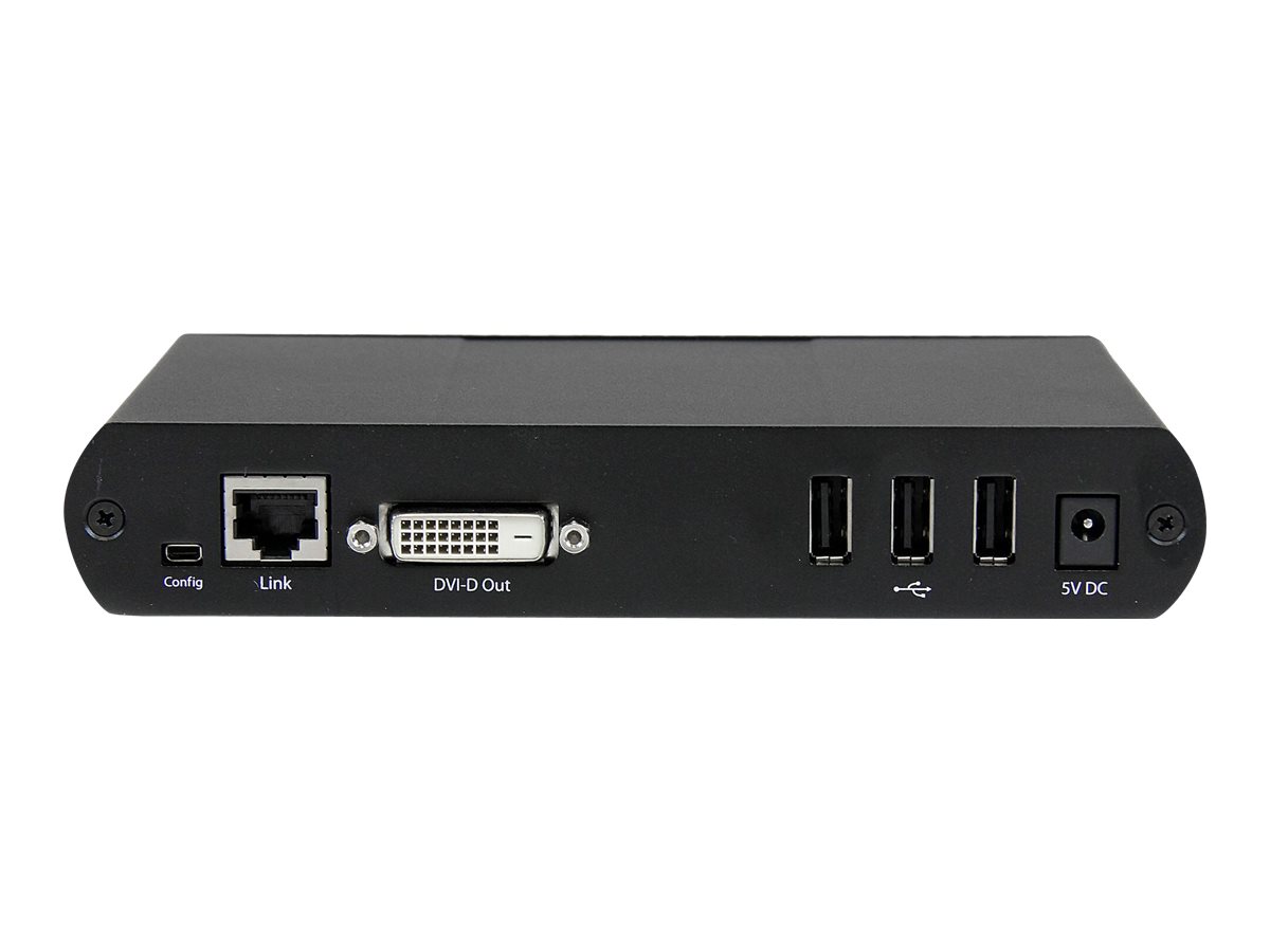 StarTech.com USB DVI über Cat5e  6 KVM Konsolen Extender mit 1920x1200 unkomprimiertem Video