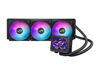 ASUS ROG Ryujin III 360 ARGB Extreme - Prozessor-Flüssigkeitskühlsystem - Kühlergröße 360 mm - (für LGA115x Socket, LGA1200, LGA1700, LGA1851, AM4, AM5)