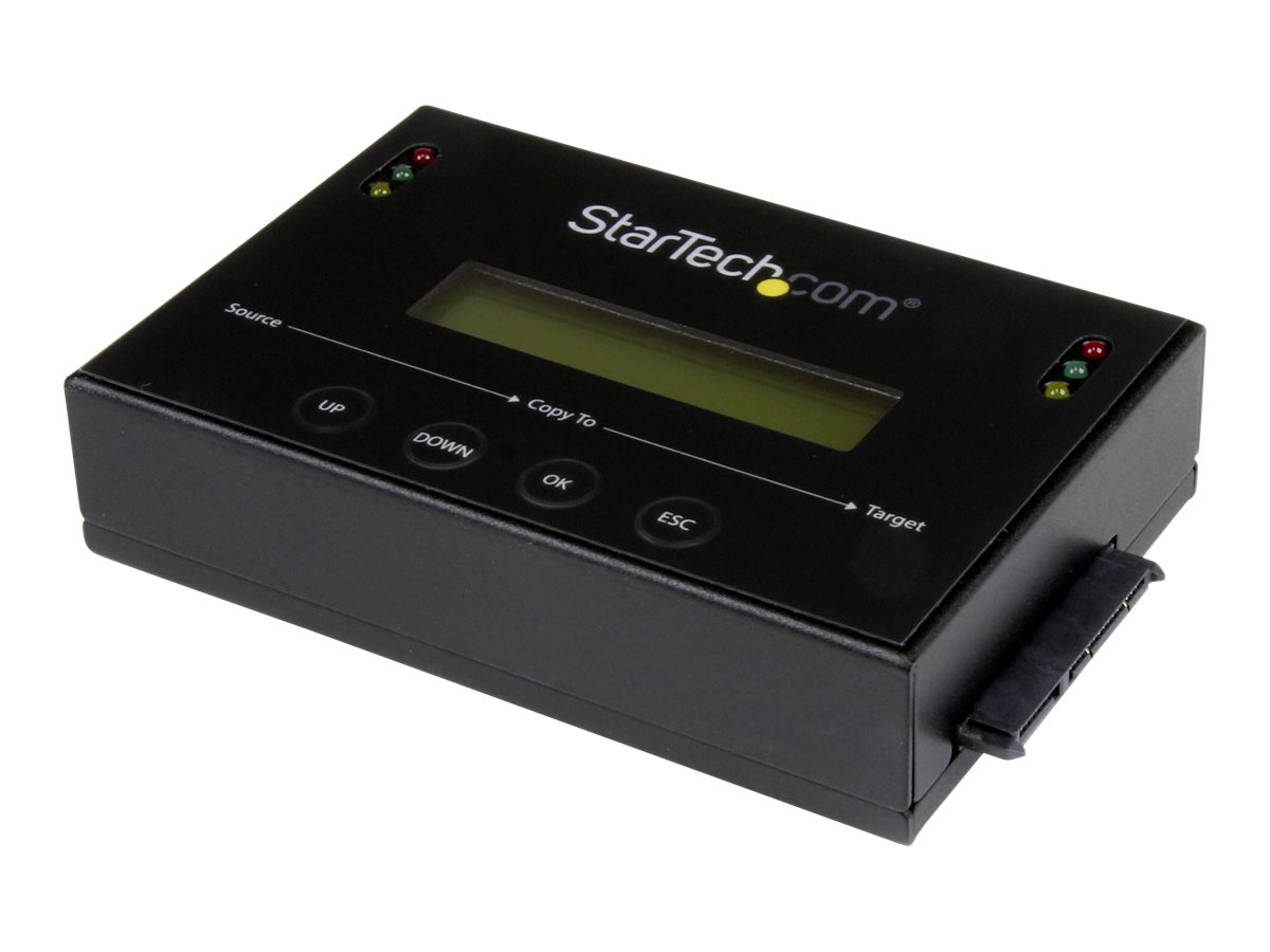 StarTech.com 11 Standalone Hard Drive Duplicator with Disk Image Library Manager For Backup & Restore, Store Several Images on one 2.53.5 SATA Drive, HDDSSD Cloner, No PC Required - TAA Compliant - Festplattenduplikator - 2 Schächte (SATA-600)