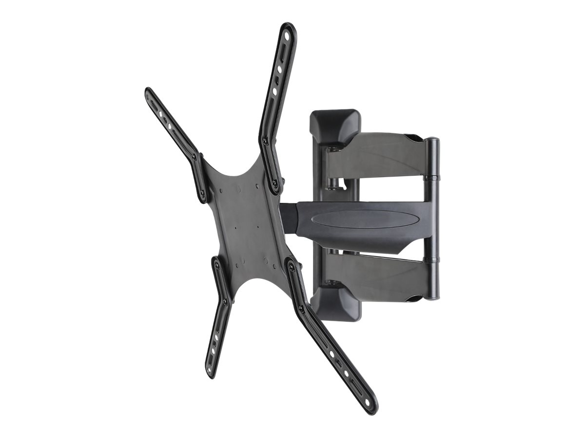 Techly Befestigungskit (Schnittstellengabel, 3 Gelenke, Schwenkarm-Wandhalterung) - für LCD-Display - Schwarz - Bildschirmgröße 58.4-139.7 cm (23"-55")