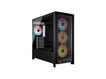 Corsair Geh Midi Frame 5000D RS ARGB Airflow Case Black - Tower - ATX