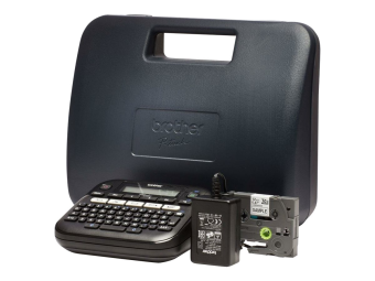 Brother P-Touch PT-D210VP - Beschriftungsgerät - sw - Thermotransfer - Rolle (1,2 cm)