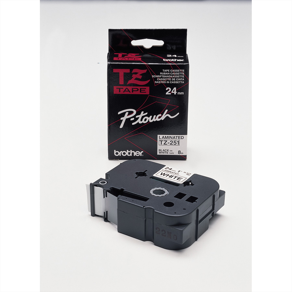 Brother TZE-251 - Schwarz auf weiss - TZe - Weiß - Philippinen - 5 Jahr(e) - 2,4 cm