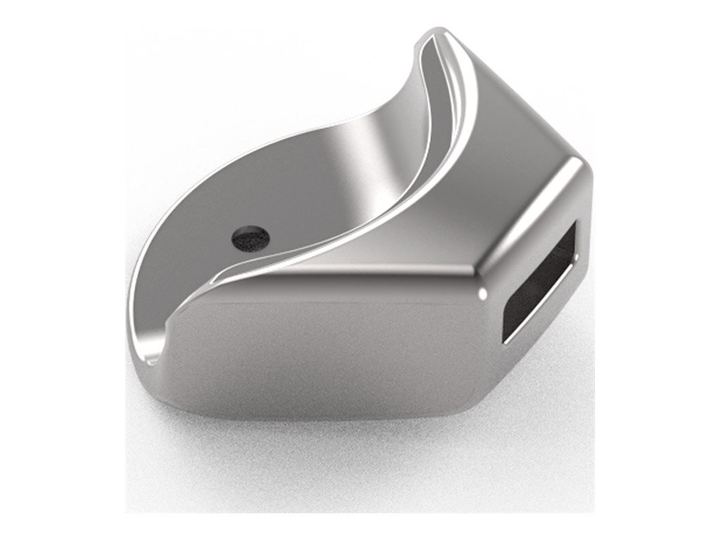 Compulocks Ledge Lock Adapter for MacBook Air 15" M2-M4 with Keyed Cable Lock Silver - Sicherheitskit - Schlüsselschloss - für Apple MacBook Air (15.3 Zoll, M2, Mitte 2023)